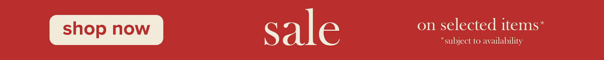 sale banner