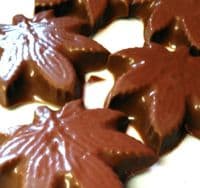 Chocolate Cannabis Shapes