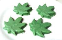 Chocolate Cannabis Shapes