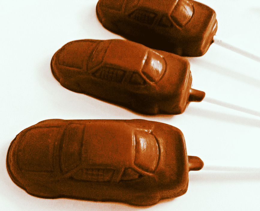 Novelty Chocolate Car Lolly
