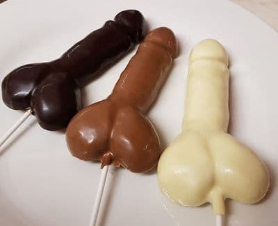 Chocolate Willy Lolly 70g