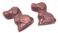 Dog shaped chocolates