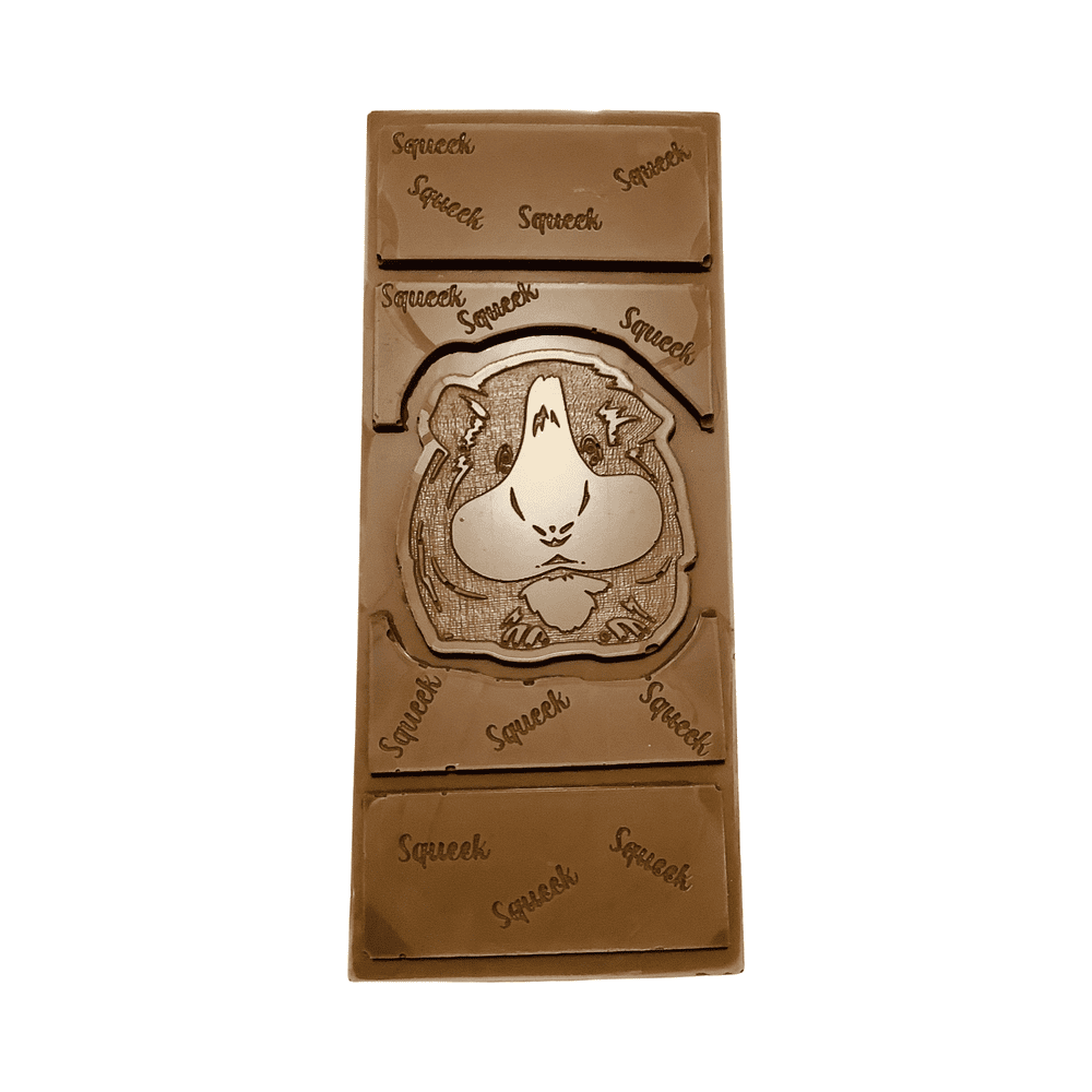 View of Guinea pig Chocolate Bar