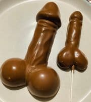 Large Chocolate Willy 160g
