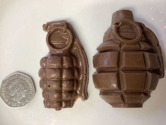 Chocolate grenades