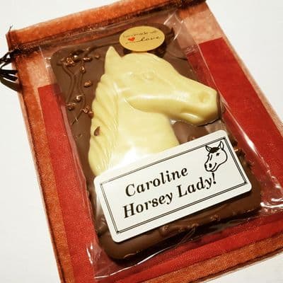 Personalised Pony Chocolate Bar