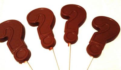 Question Mark Lolly