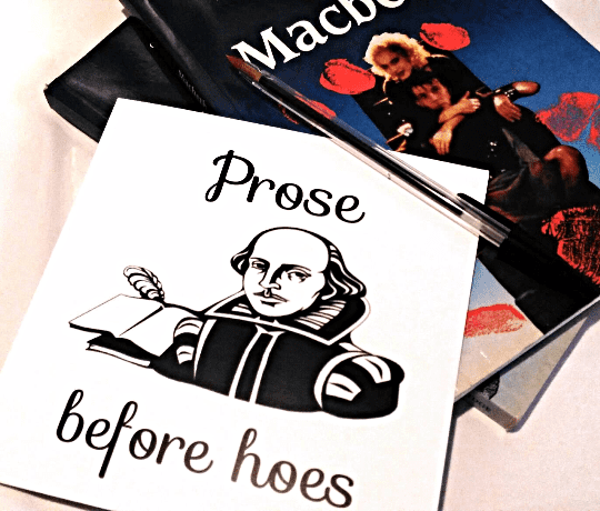 Shakespeare Greetings Card