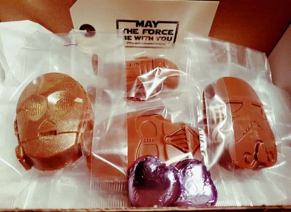 Star Wars Chocolate Soap Candy Mold – R2D2, Darth Vader, Chewbacca