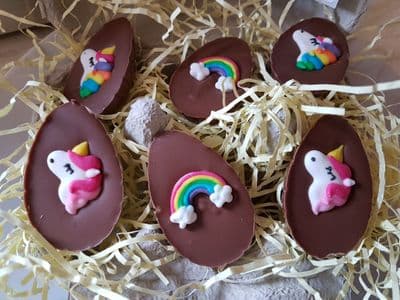 Unicorn Chocolate Eggs