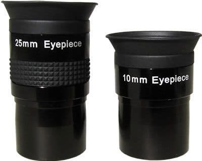1.25 inch Eyepiece Set PL (10mm + 25mm)