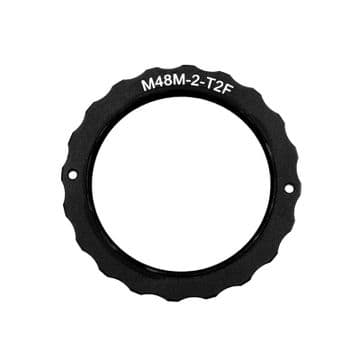2mm M48 Male to T2 Female Converter Spacer Ring - Easy Grip