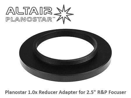 Adapter to connect Planostar 1.0x Flattener to Altair 2.5