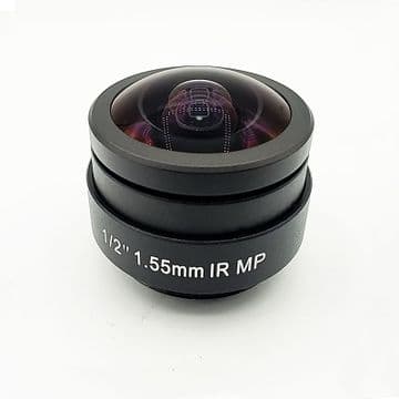 Allsky camera lens 180 Degree FOV 1/2” 1.55mm f2 CS mount for CMOS camera