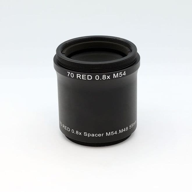 Altair 0.8x M54 Reducer for Altair 70ED Starwave Series Refractor