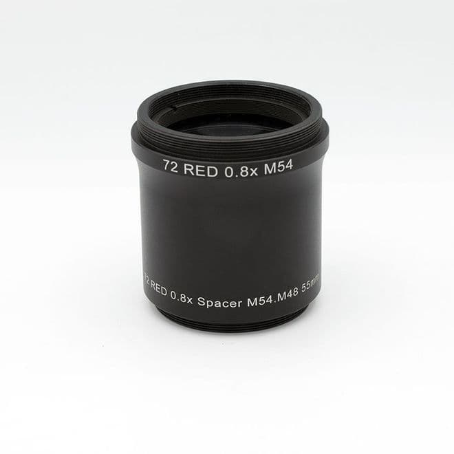 Altair 0.8x M54 Reducer for Altair 72EDF Refractor
