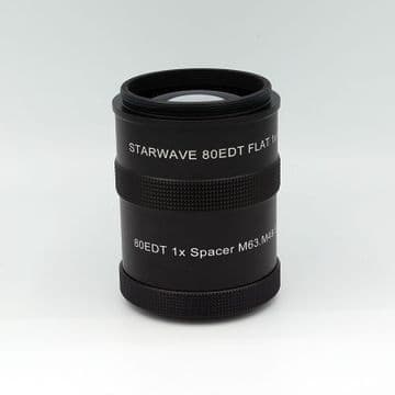 Altair 1.0x M63 Flattener for Altair 80EDT Starwave Series Refractor