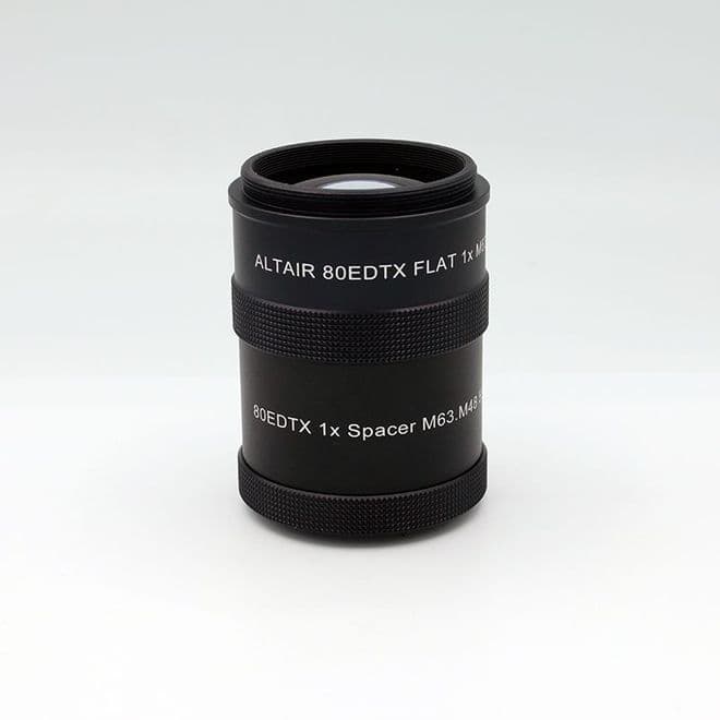 Altair 1.0x M63 Flattener for Altair 80EDT-X Wave Series Refractor
