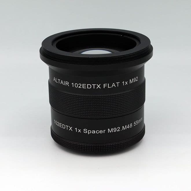 Altair 1.0x M92 Flattener for Altair 102EDT-X Wave Series Refractors