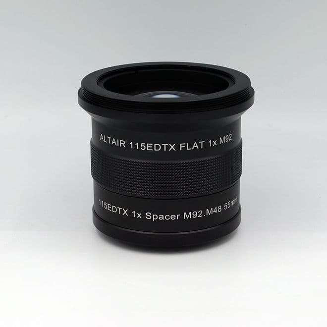 Altair 1.0x M92 Flattener for Altair 115EDT-X Wave Series Refractor