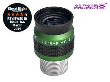 Altair 15mm ULTRAFLAT Eyepiece - Precision barrel stainless steel
