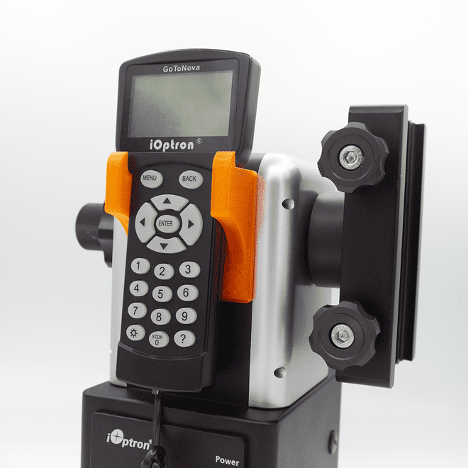 Altair 3D Printed iOptron AZ Pro Mount Hand Controller Holder