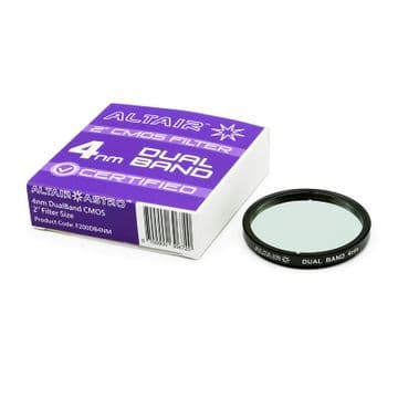 Altair Ha Oiii DualBand ULTRA 4nm CERTIFIED CMOS Filter 2" w test report