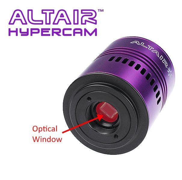 Altair Hypercam Replacement Optical Window - Clear with AR Coating