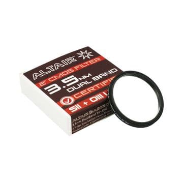 Altair Sii Oiii DualBand ULTRA 3.5nm CERTIFIED CMOS Filter 2" w Test Report