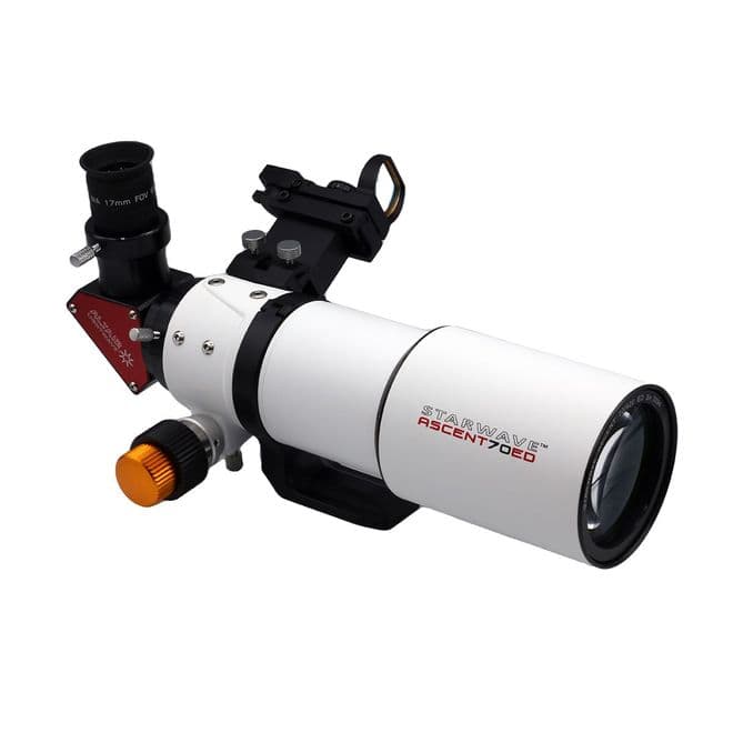 Altair Starwave ASCENT 70ED Telescope - Visual and Astrophotography Bundle