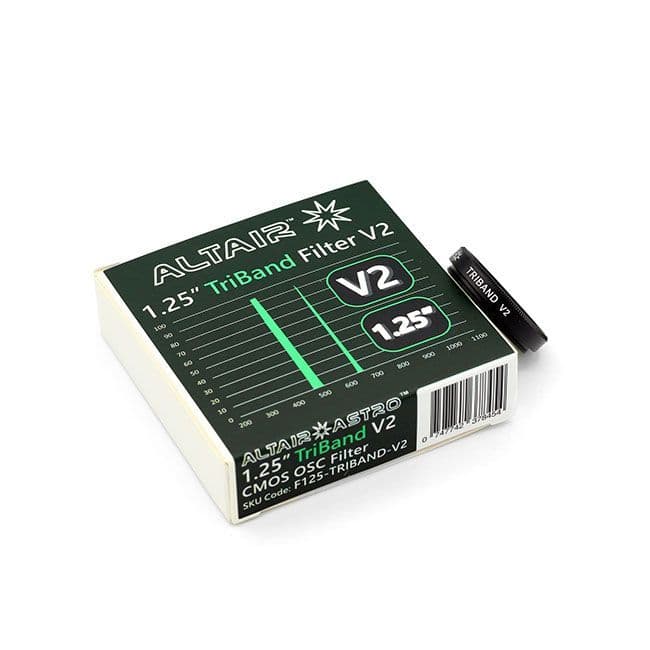 Altair TriBand 1.25" Filter V2 CMOS Optimised