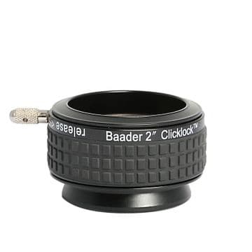 Baader 2" ClickLock S57 clamp with ring-dovetail (Celestron / Skywatcher