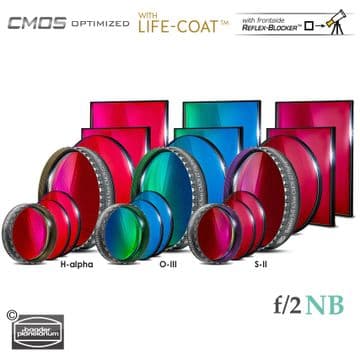 Baader 6.5nm f/2 Highspeed Filter-Set CMOS-optimized (H-alpha / O-III / S-II)