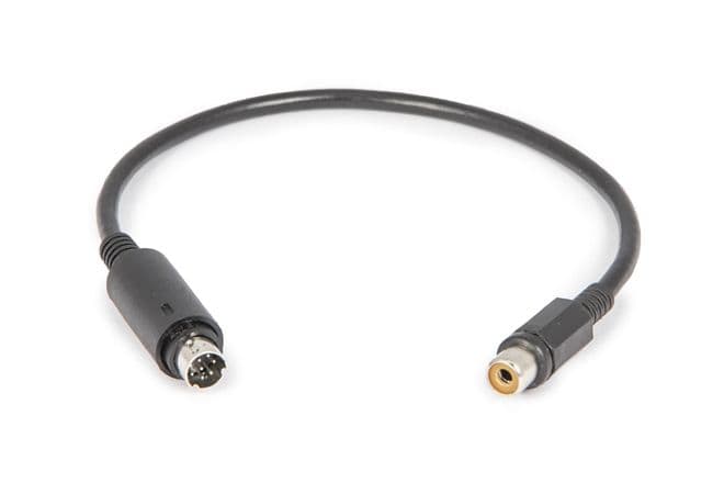 Baader Mini DIN / Cinch Adapter Cable To Connect Heat Pads (Steeldrive II)