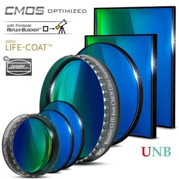 Baader O-III Ultra-Narrowband-Filters (4nm) CMOS-optimised