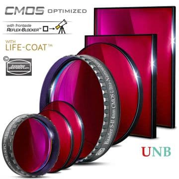 Baader S-II Ultra-Narrowband-Filters (4nm) CMOS-optimised