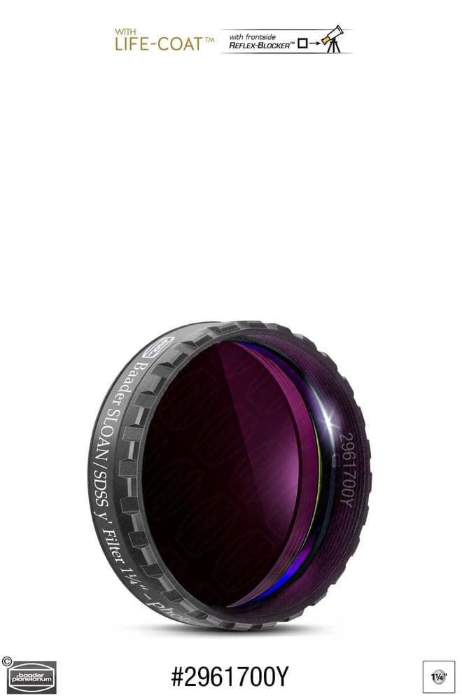 Baader SLOAN/SDSS y'-Filter  photometric