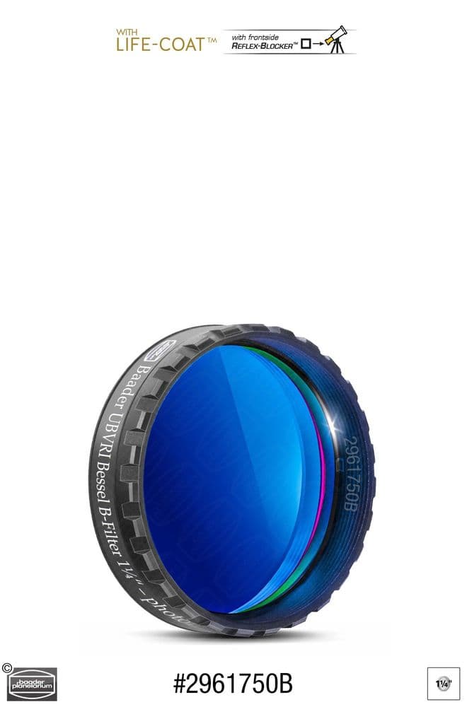 Baader UBVRI Bessel B-Filter  photometric