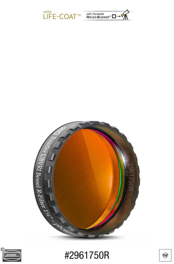 Baader UBVRI Bessel R-Filter  photometric