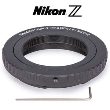 Baader Wide-T-Ring Nikon Z (for Nikon Z bajonet) with D52i to T-2 and S52