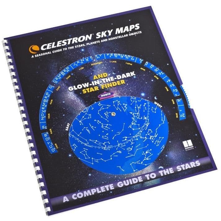 Celestron SkyMaps Star Charts &amp; Planisphere Northern