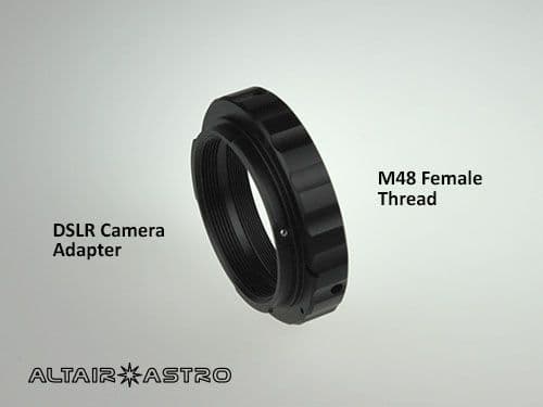 M48 x 0.75 DSLR Adapter for Canon or Nikon