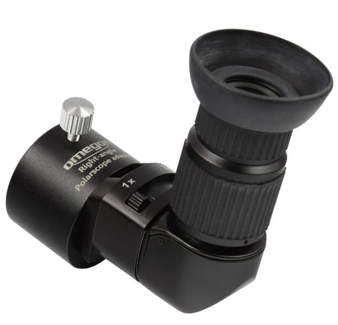 Omegon angled eyepiece for 90° polar finder-scope