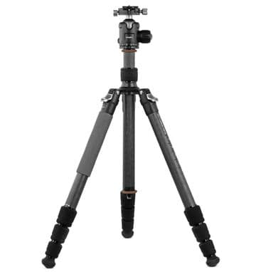 Omegon Pro 32mm carbon tripod including ball head