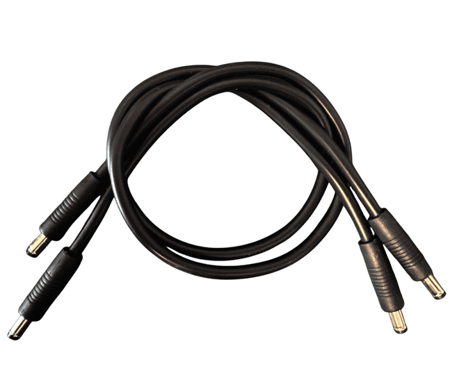 Pegasus Astro 2x 2.1 to 2.5 Silicon Cables 0.5m – Ultra Flexible for Cold Environments