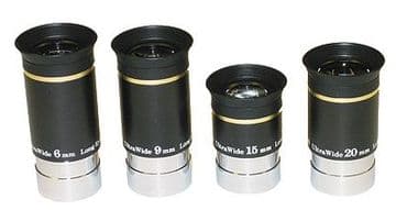Skywatcher UltraWide Eyepieces (1.25"/31.7mm Format)