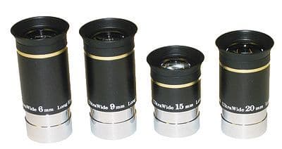Skywatcher UltraWide Eyepieces (1.25