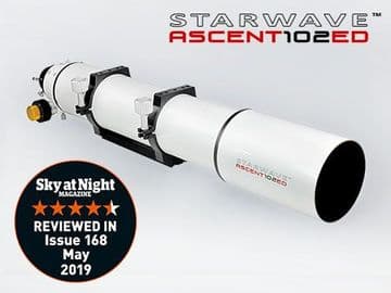 Starwave ASCENT 102ED F7 Refractor Telescope Geared Focuser