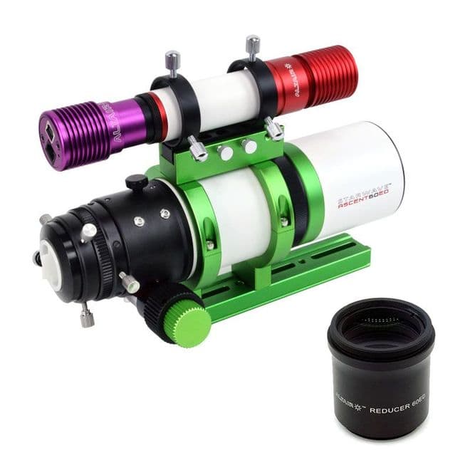 Starwave ASCENT 60ED Refractor MG32 Guider, GPCAM and 0.8x Reducer COMBO