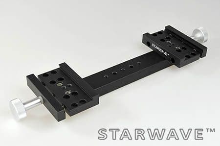 Starwave Dual VixenSynta 1.75 inch side by side dovetail bar kit 230mm OTA separation